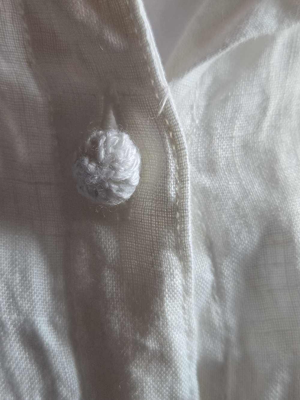 Joie Button-Up Linen Top - Picture 3 of 5